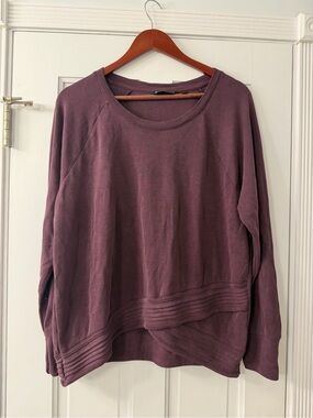 Athleta Plum Knit Pullover